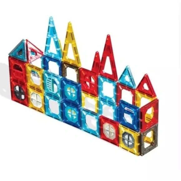 Magnetic Tile Set Primay 40pc FAO Schwarz - Picture 3 of 4